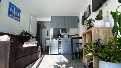 studio lumineux climatisé petit jardin et parking, Perpignan (fotografie 7)