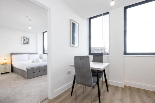 Modern 1 Apartment in Old Trafford near the stadium, Manchester (fotografie 7)