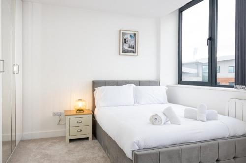 Modern 1 Apartment in Old Trafford near the stadium, Manchester (fotografie 5)