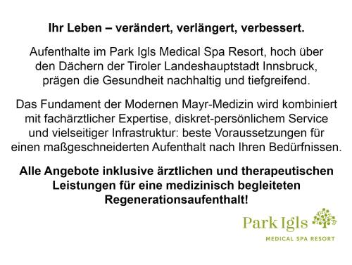 Park Igls - Medical Spa Resort