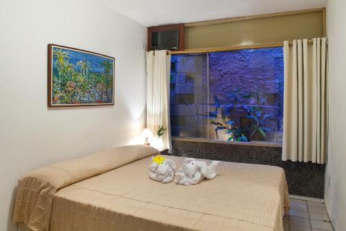 1 double bed