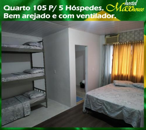 Pousada Max House entre Praias de SFS