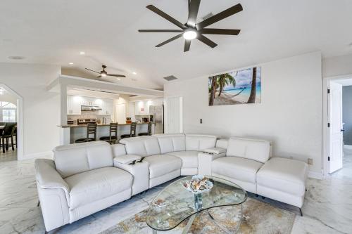 Luxe Waterfront Oasis with Dock, Heated Pool and Spa! in South Gulf Cove (FL)