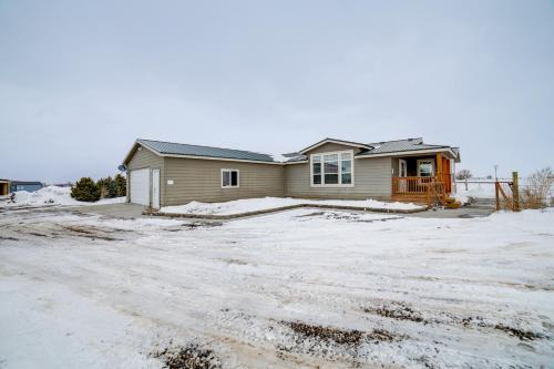 St Anthony Home with Horse Barn on 22 Acres!