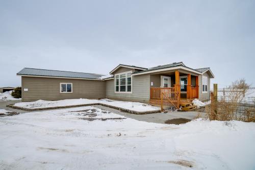 St Anthony Home with Horse Barn on 22 Acres!