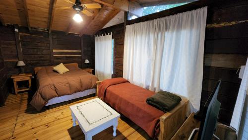 1 double bed