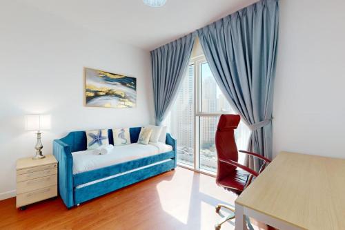 Vacationer Holiday Homes I Cosy 2 Bed I Breathtaking Sea & Ain Dubai Views l JBR Beach, Дубай (фото 10)