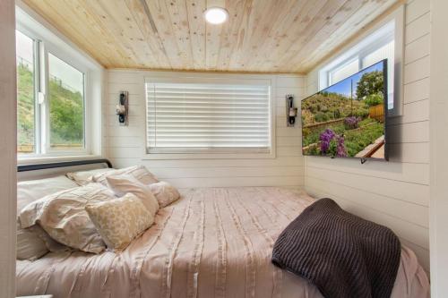 Tiny Farmhouse on Wheels