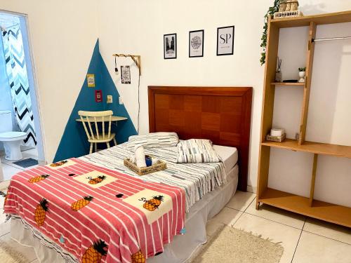 1 double bed