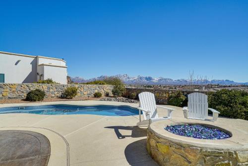 Las Cruces Home with Mountain Views and Private Pool!