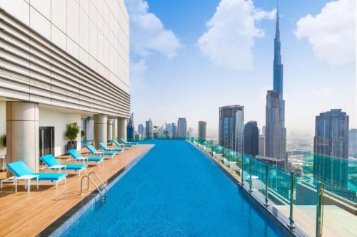 The Cinephile Burj Khalifa View 2BR Dubai, Dubai (Foto 3)