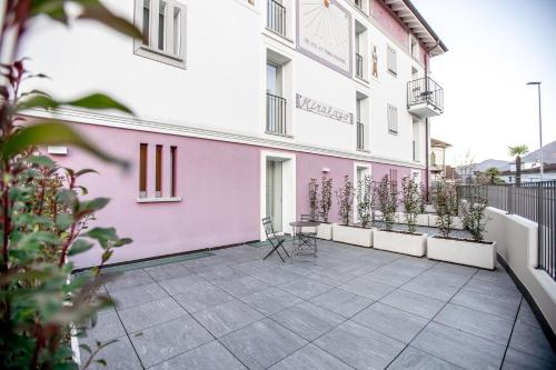 Balkon/Terrasse, Miralago Locarno Easy Rooms in Locarno