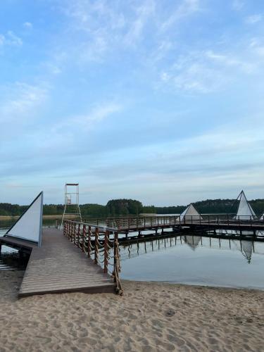 pludmale, Apartament Jeziorna in Ocypel