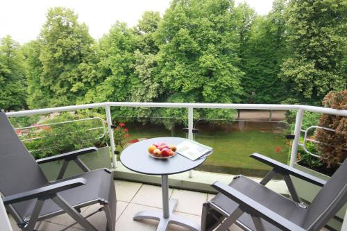 ระเบียง/ชานเรือน, Cafe Schneidewind in บาด พีร์มอนต์