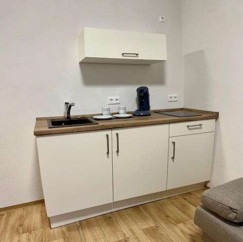 köök, ANNA Gästehaus Zimmer (ANNA Gastehaus Zimmer) in Pfreimd