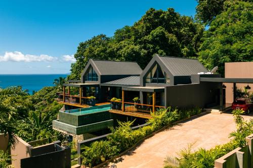 Maison Gaia Seychelles, unobstructed views over the ocean and into the sunset