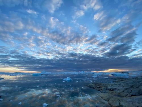 Modern seaview vacation house, Ilulissat