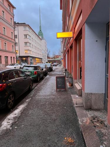 Surrounding environment, Central Helsinki Punavuori 40m2 entire flat near Löyly