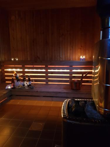 Sauna, Fårgården Åsebol (Fargarden Asebol) in Asebolet