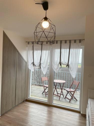 陽台/露台, Apartmany Dolni Dunajovice in 下杜納約維采