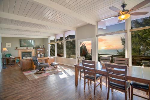 Oceanview Home with Hot Tub, Fenced Yard, and Dog-Friendly