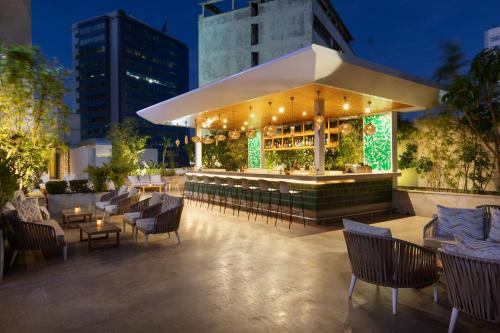 Bar/lounge, Casablanca Marriott Hotel near Square of Mohammed V