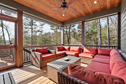 The Waterman Lakefront Luxury with Hot Tub & Private Dock! in Glen Alpine (NC)