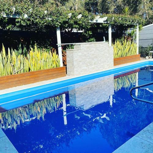 Luxury Stay with Private Heated Pool in Salamander Bay