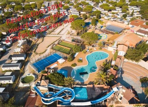 Camping - Canet - Languedoc-Roussillon - Camping MOBILHOME SOLEIA NEUF 2023 MAR ESTANG SIBLU VILLAGE Canet-en-Roussillon - Image #3