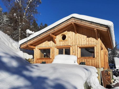 Chalet 3 chambres, 11 personnes près du domaine skiable, parking gratuit, Chez Pépé à Saint-Gervais - Location saisonnière - Saint-Gervais-les-Bains