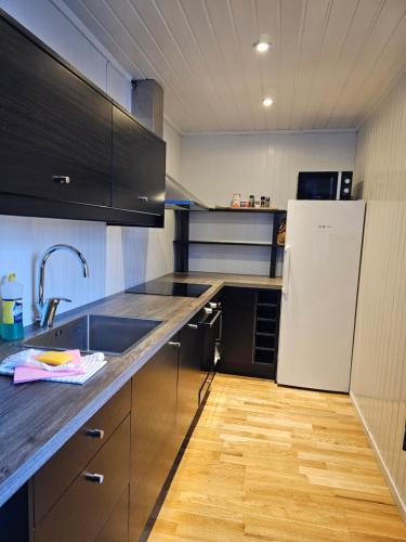 virtuve, A Rorbuer - by Classic Norway Hotels in Å (Nordland)