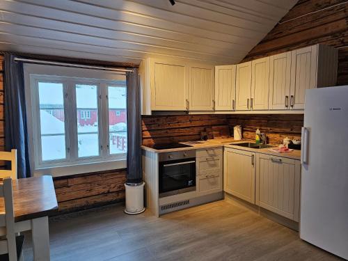 virtuve, A Rorbuer - by Classic Norway Hotels in Å (Nordland)