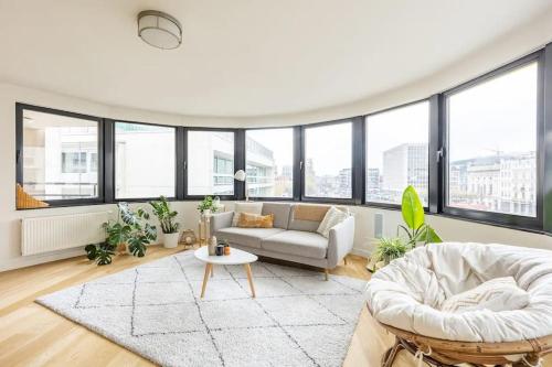 Private Penthouse with unique view - Central Antwerp