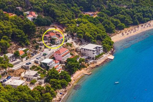 Viesnīcas āriene, Holiday apartment in Saplunara with sea view, terrace, air conditioning, WiFi 5197-5 in Saplunara