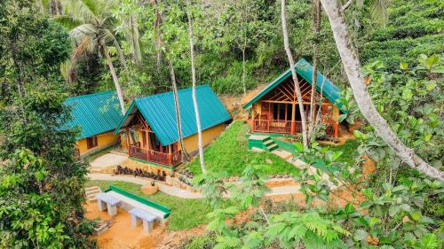Viesnīcas āriene, The Rainforest Hideaway in Deniyaya