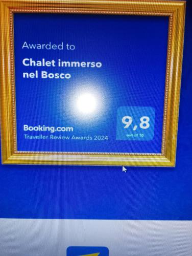 Chalet immerso nel Bosco