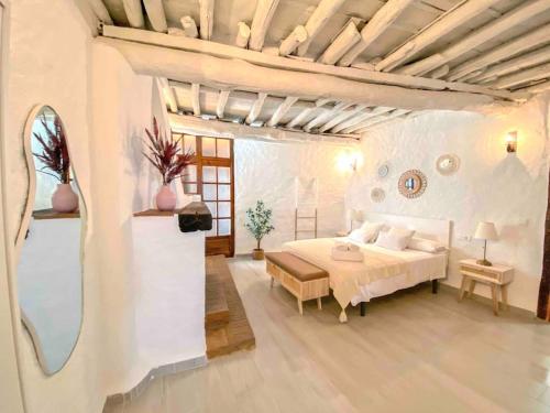 La Palmera. Casa rural con piscina privada. in Benadalid