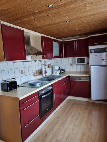 virtuve, Ferienhaus in Thüringen Nähe Hohenwarte Stausee (Ferienhaus in Thuringen Nahe Hohenwarte Stausee) in Unterwellenborn