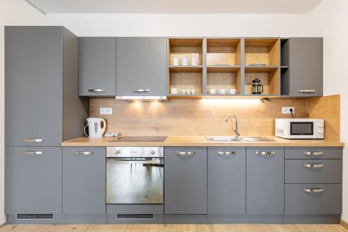 Sunny Haven: Modern 2BR,Garage, WiFi,Stream, Братислава (фото 4)