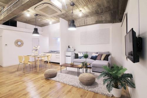 bHOTEL Nikke - 1BR Apt for 10ppl near Hondori Shopping