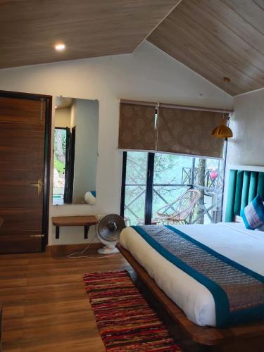 1 double bed