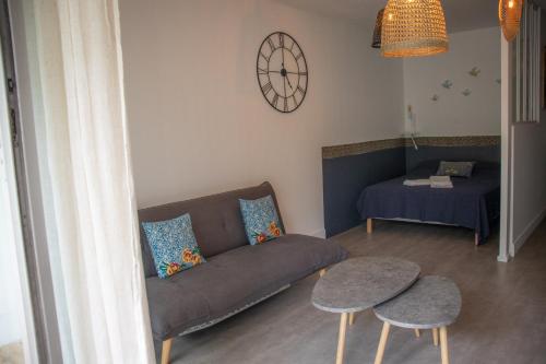 Charmant Studio - Les Aigrettes- à 400m de la plage des Roches Noires, Saint-Gilles-les Bains (foto 7)