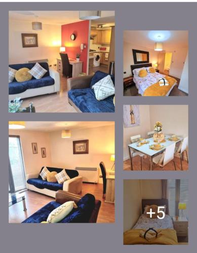 2 bed (Sleeps 3/4) Duplex Apartment - Chester UK