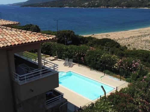 Grand appartement T4 - piscine - vue féérique - Location saisonnière - Propriano