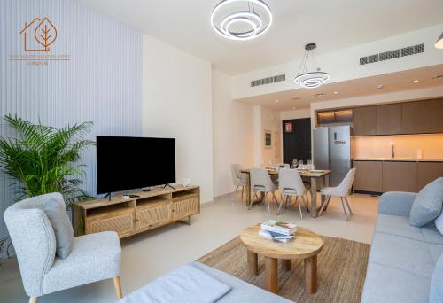 3 Bedroom Family Apartment with Partial Burj Khalifa Views at Top Floor 175BC-3, Dubaj (fotografie 3)