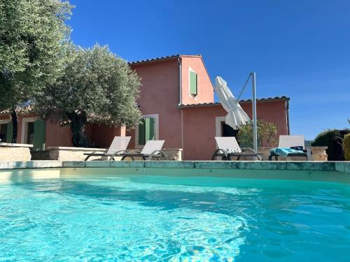 Villa 4-6 pers Luberon Côté Oliviers - Location saisonnière - Gargas