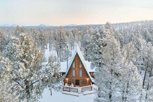 Spacious Family Cabin at Cedar Mountain w HOT TUB in Divide, USA