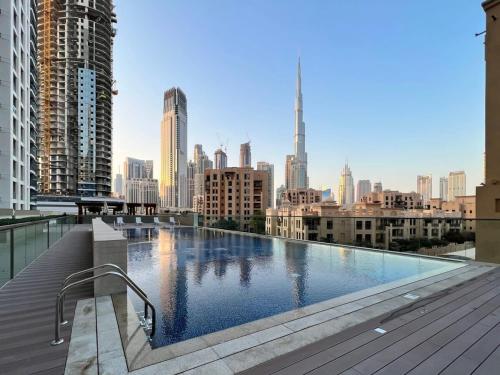 Silkhaus design 1BDR with Burj Khalifa view in new tower - image 12