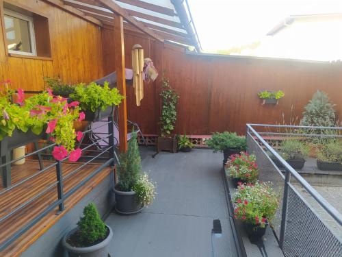 Balcony/terrace, Apartmany v centru in Havlickuv Brod