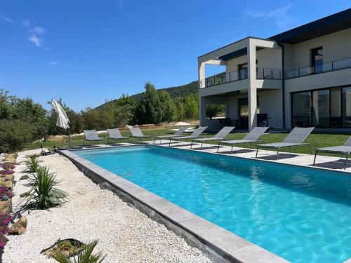 Villa de 6 chambres avec piscine privee jardin clos et wifi a Saint Peray - Location, gîte - Saint-Péray